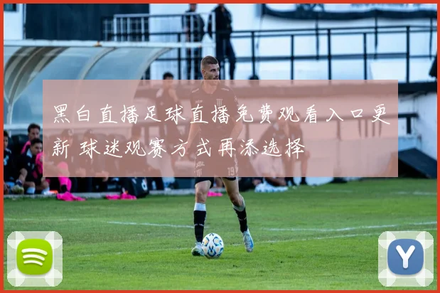 黑白直播足球直播免费观看入口更新 球迷观赛方式再添选择